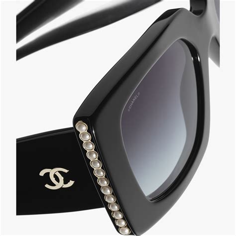 black chanel sunglasses with pearl|chanel sunglasses sale clearance.